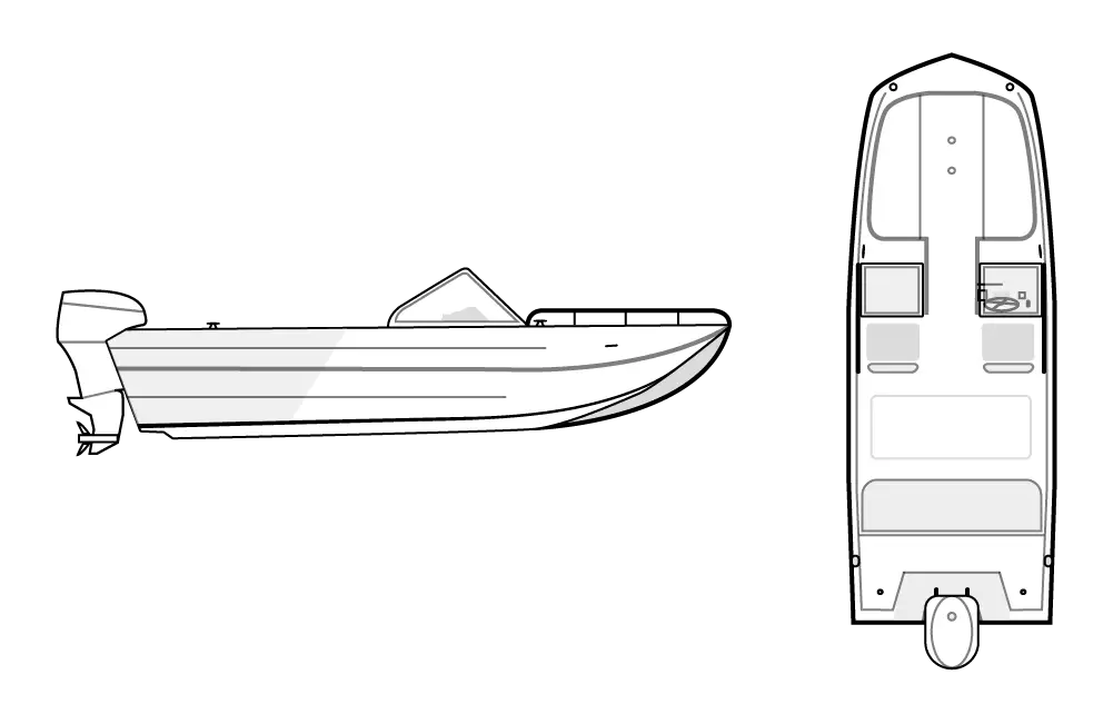 TRI HULL RUNABOUT 